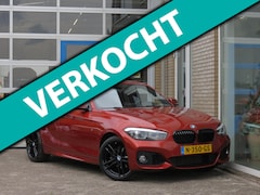 BMW 1-serie - 118i M Sport Navi|Vol Zwart Leder|Clima|Shadow Line|PDC|SunSetOrange