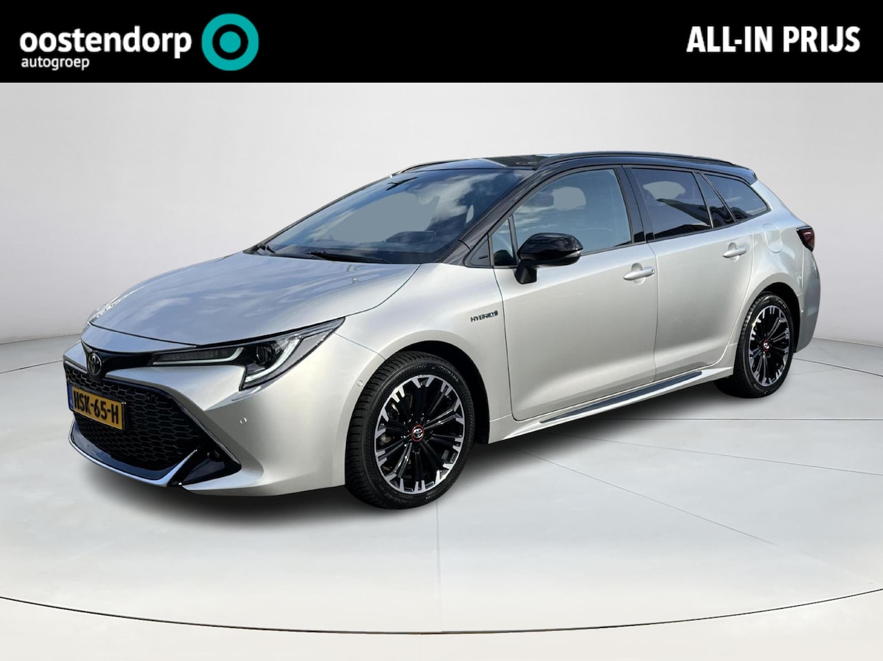 Toyota Corolla Touring Sports - 1.8 Hybrid GR-Sport | Bi-tone lak | Trekhaak | Parkeersensoren | Carplay | - AutoWereld.nl