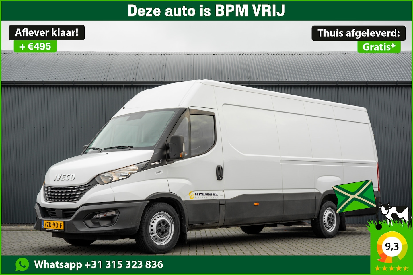 Iveco Daily - 35S16V L4H2 | Automaat | 157 PK | Climate | 3500 KG Trekgewicht | MF Stuur | 3-Persoons - AutoWereld.nl