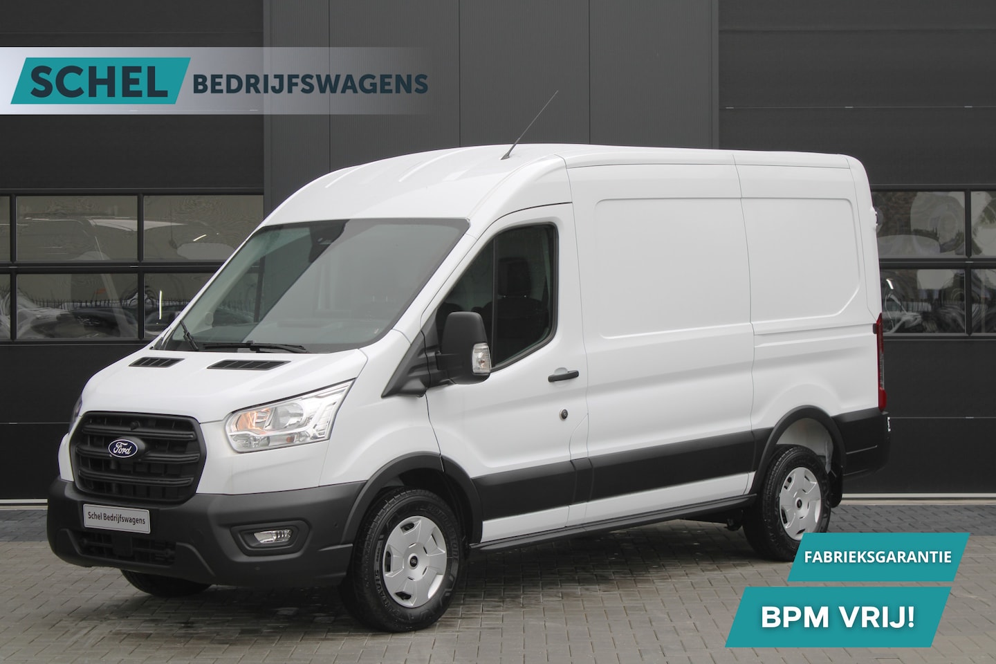 Ford Transit - 350 2.0 TDCI L2H2 Trend 130pk - Facelift - Adaptive Cruise - Navigatie - Blind Spot - 360 - AutoWereld.nl