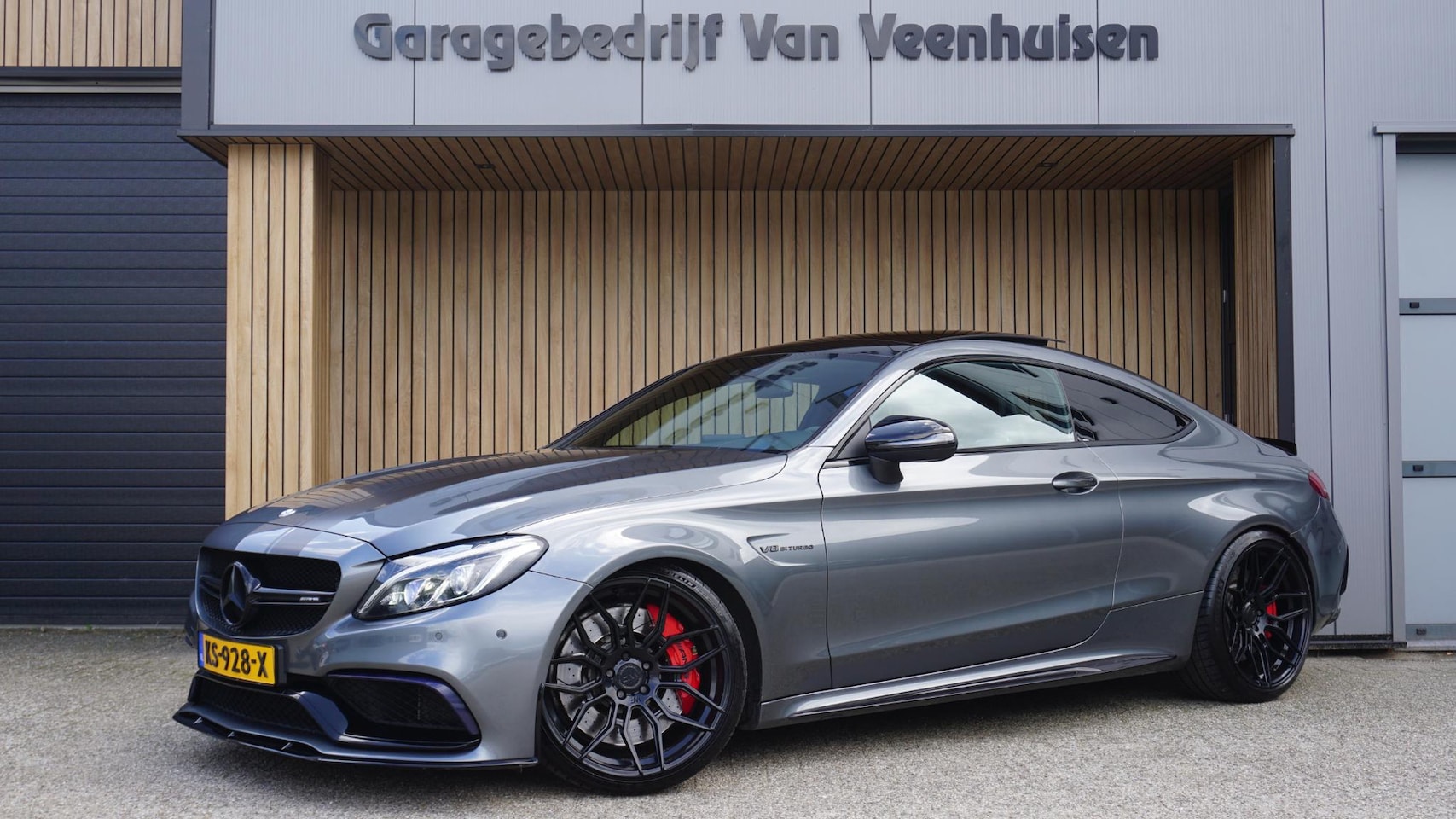 Mercedes-Benz C-klasse Coupé - AMG 63 S 510pk! Edition 1 Pano.Dak Burmster Head-up 20inch LM Wheel Force Performance-Seat - AutoWereld.nl