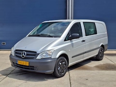Mercedes-Benz Vito - 110 CDI 320 Lang DC Luxe DUBBEL CABINE | AIRCO | NAP | LEER | N.A.P