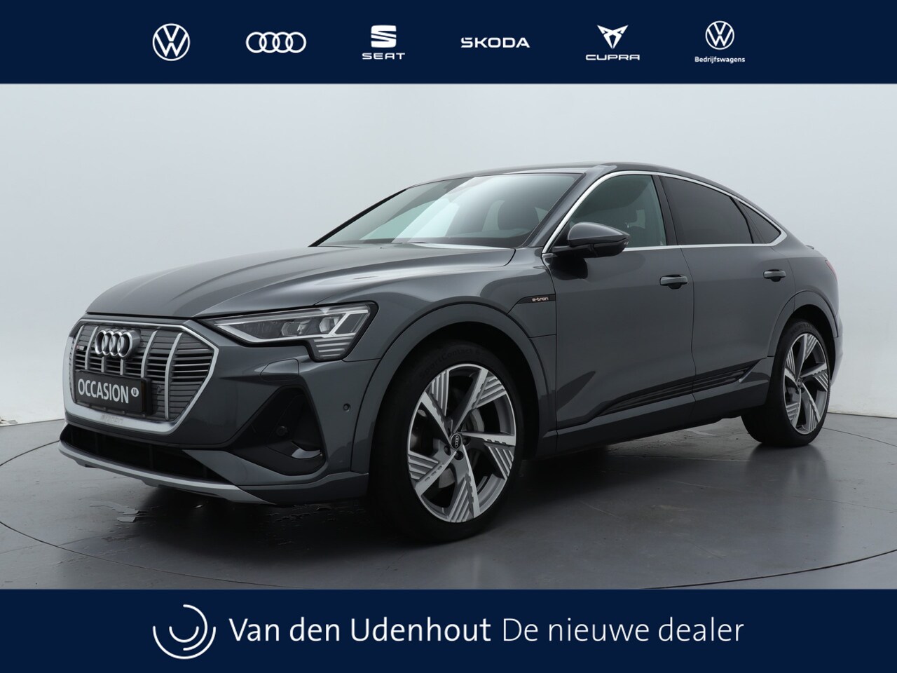 Audi e-tron Sportback - 55 quattro S edition 95 kWh | Panorama dak | 22" LMV | B&O | - AutoWereld.nl