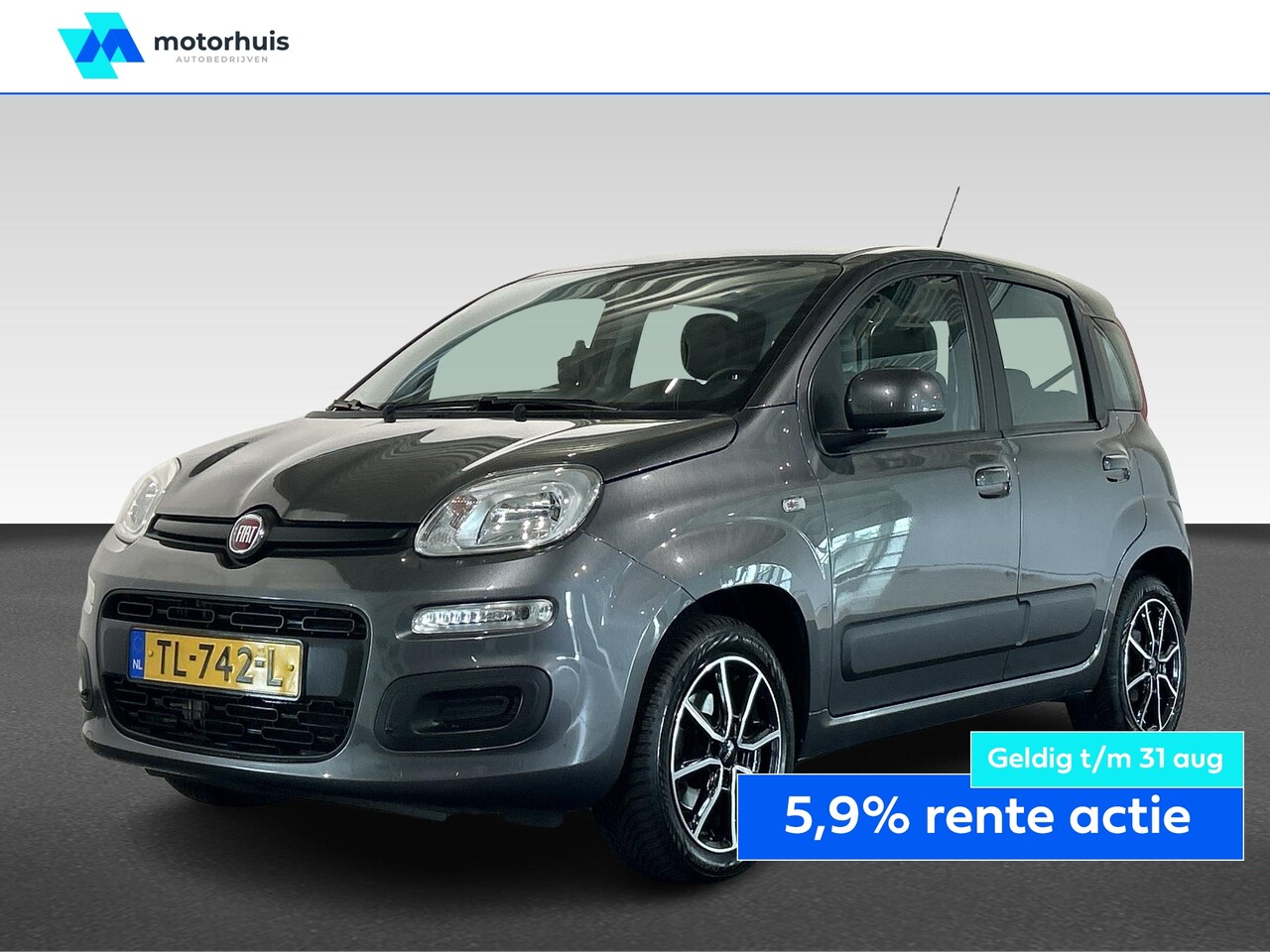 Fiat Panda - TwinAir Turbo 80PK Dualogic Automaat Lounge - AutoWereld.nl