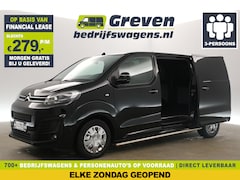 Citroën Jumpy - 2.0 BlueHDI L2H1 360Camera 2xSchuifdeur Airco Carplay Cruise PDC 3 Persoons Stoelverwarmin