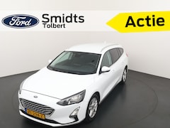 Ford Focus Wagon - EcoBoost 100PK Trend Edition Business | Elek. Trekhaak | Cruise | Park. Sens. V+A | Apple/