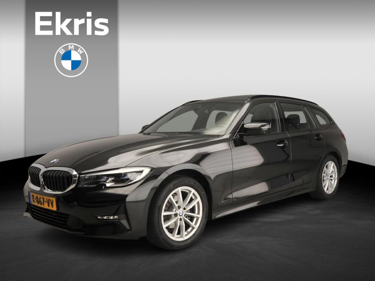 BMW 3-serie Touring - 318i | Laserlicht | Leder | Navigatie | Schuifdak | Elektr. zetels | Shadow line | DAB | A - AutoWereld.nl