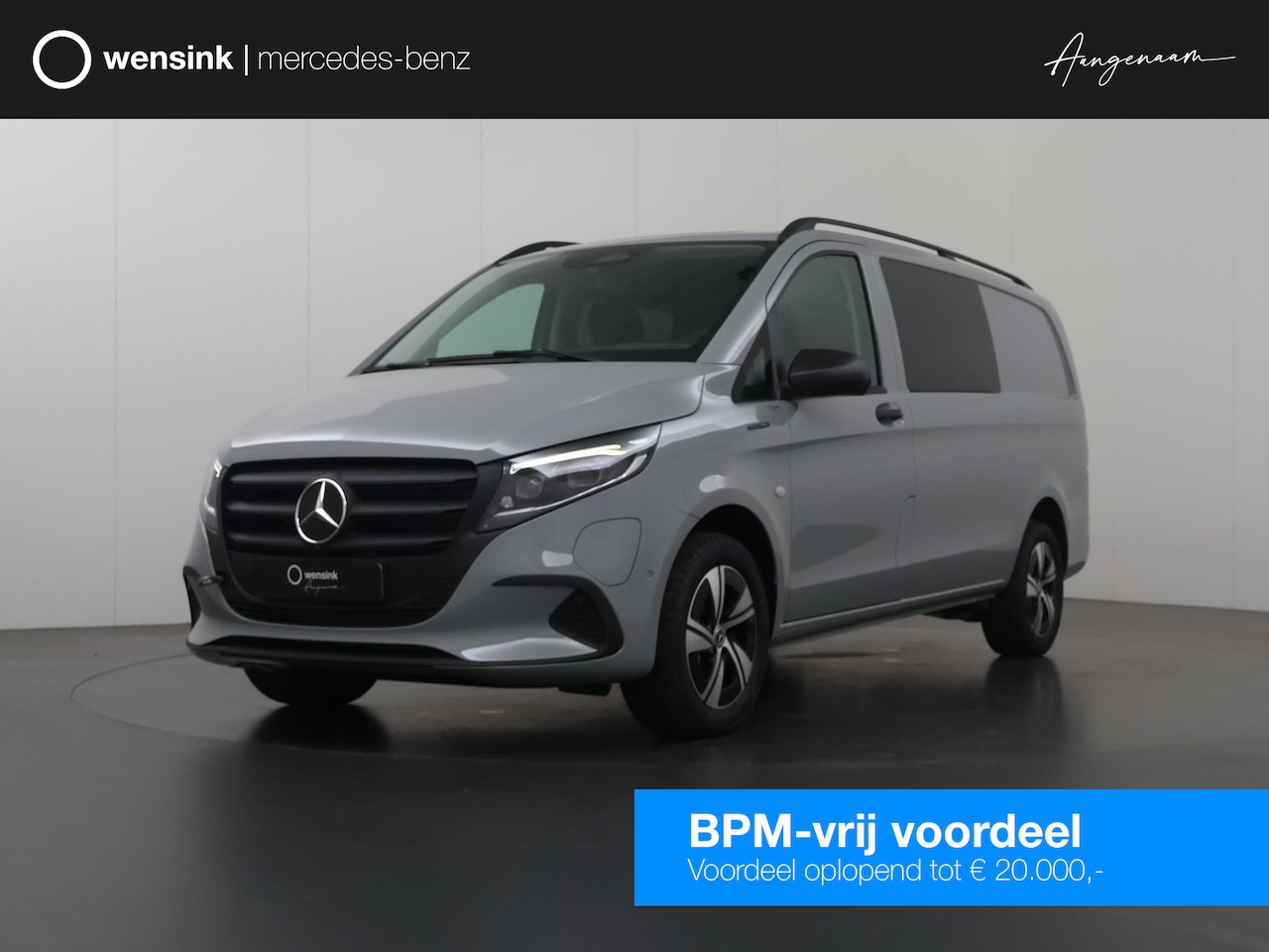 Mercedes-Benz eVito - 112 GB L2 100% Elektrisch | Snelladen | Cruise Control | Stoelverwarming | Achterklep met - AutoWereld.nl
