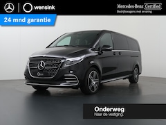 Mercedes-Benz V-klasse - 300d XL L3 AMG 4MATIC Dubbele Cabine | 360 CAMERA | DISTRONIC PLUS | LEDER ZWART "LUGANO"