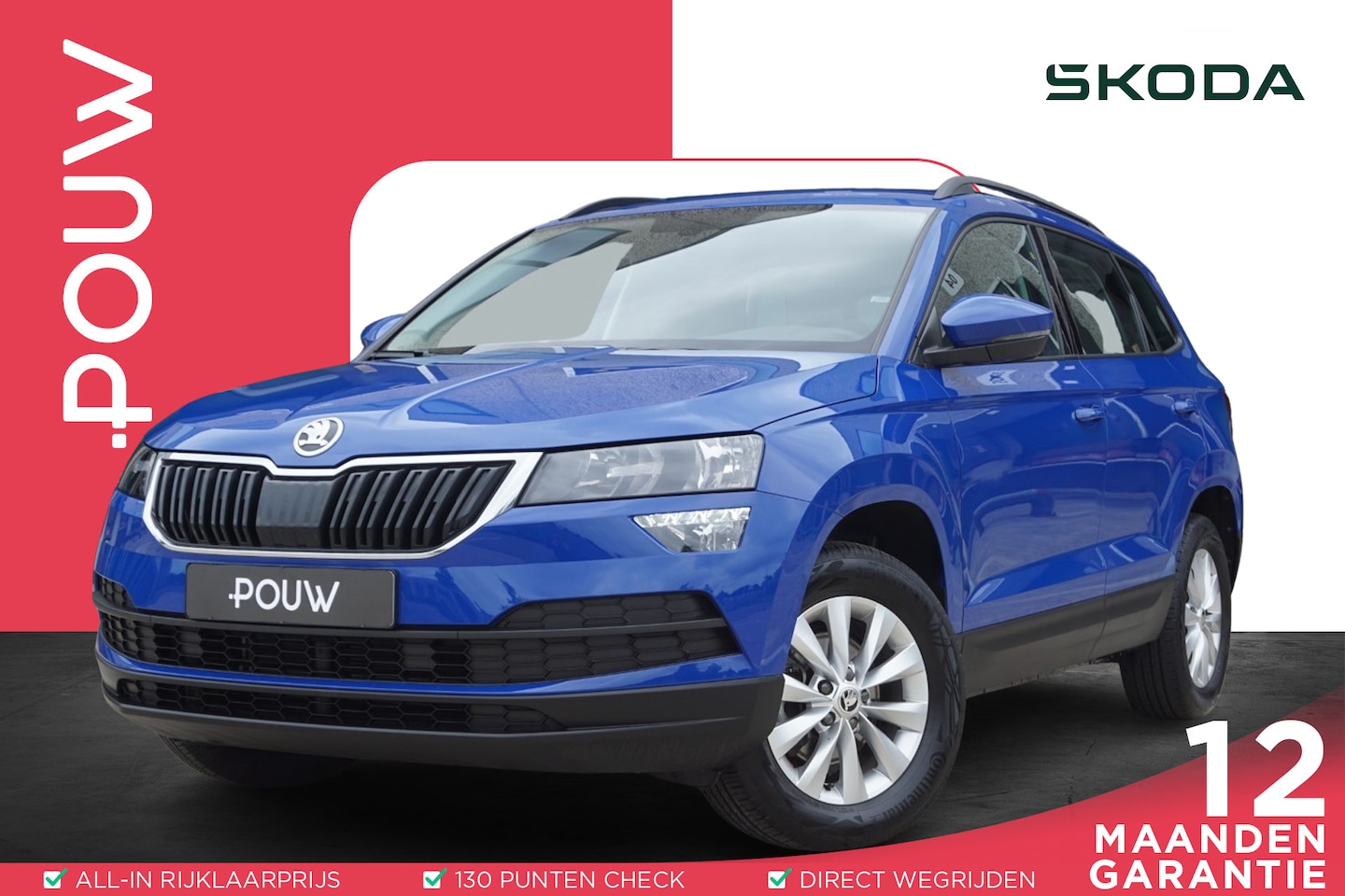 Skoda Karoq - 1.0 TSI 110pk Business Edition | Climate Control | DAB+ | Navigatie | Apple CarPlay / Andr - AutoWereld.nl