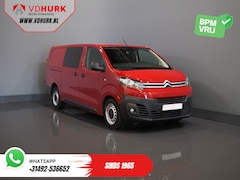 Citroën Jumpy - 2.0 HDI 120 pk L3 DC Dubbel Cabine BPM VRIJ 2x Schuifdeur/ 2.5t Trekverm./ PDC/ Cruise/ Ai