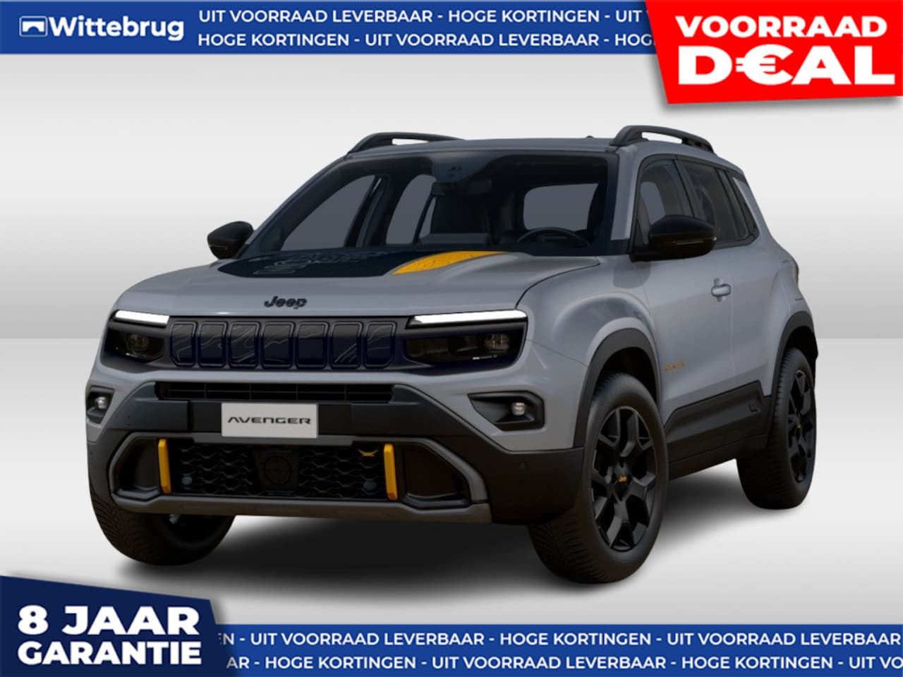 Jeep Avenger - 1.2T 4xe The North Face NU IN DE SHOWROOM - € 3.000,- VOORDEEL - AutoWereld.nl