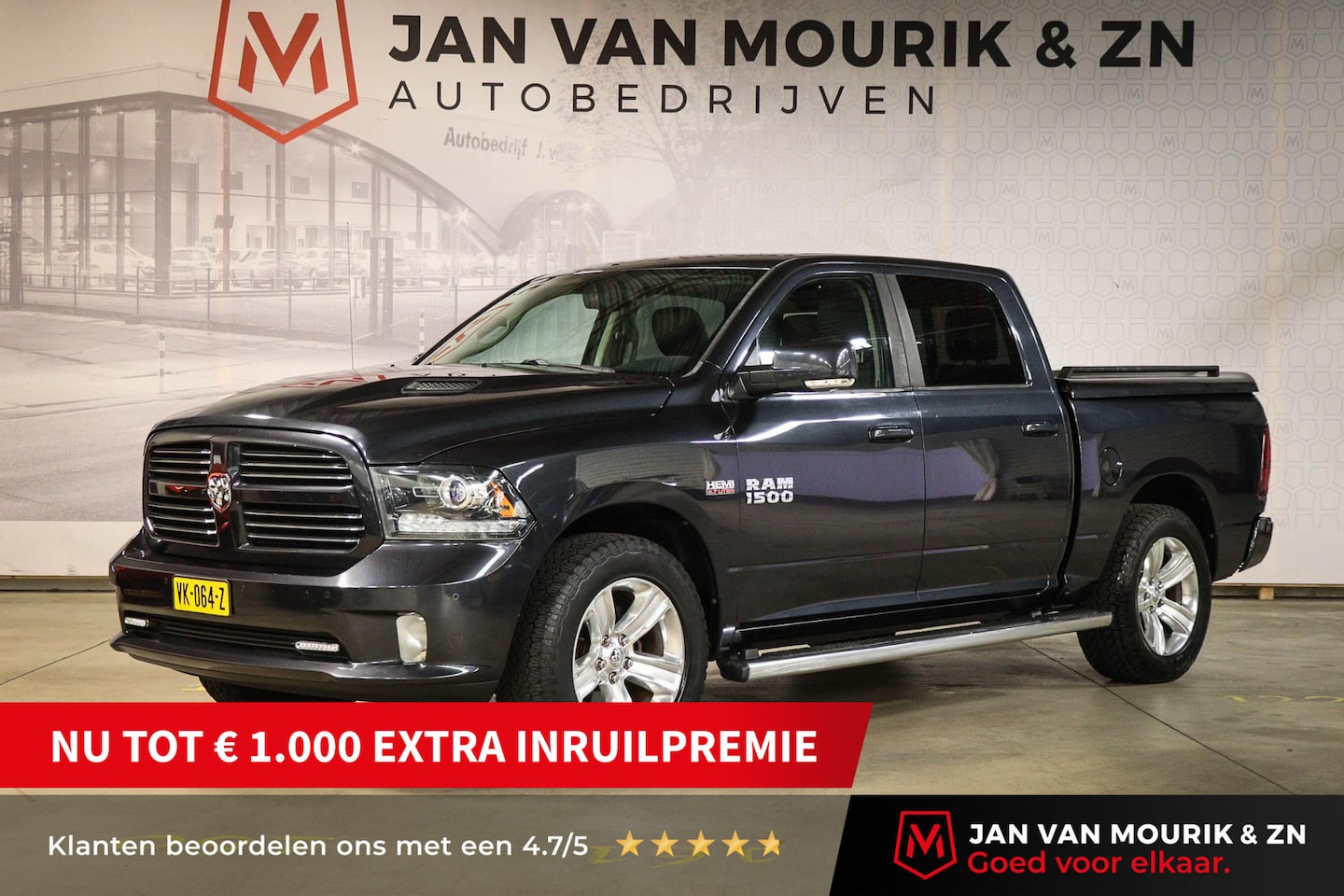 Dodge Ram 1500 - 5.7 V8 Quad Cab 6'4 | STOEL KOELING | STUUR VERWARMING | ALPINE DAB - AutoWereld.nl