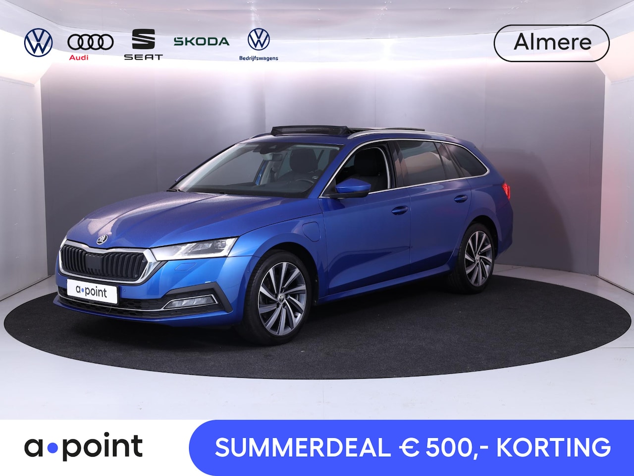 Skoda Octavia Combi - 1.4 TSI iV PHEV Style 204 pk Automaat (DSG) | Navigatie | Panoramadak | Trekhaak (afneemba - AutoWereld.nl