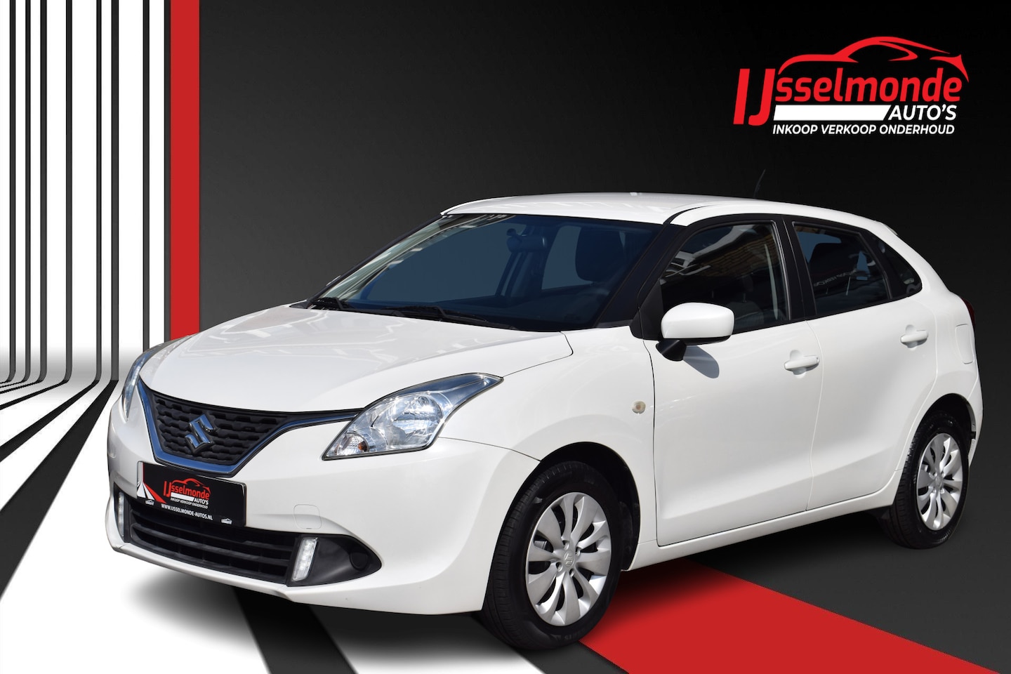 Suzuki Baleno - 1.2 Comfort Airco Dealer Onderhouden Parelmoer wit - AutoWereld.nl