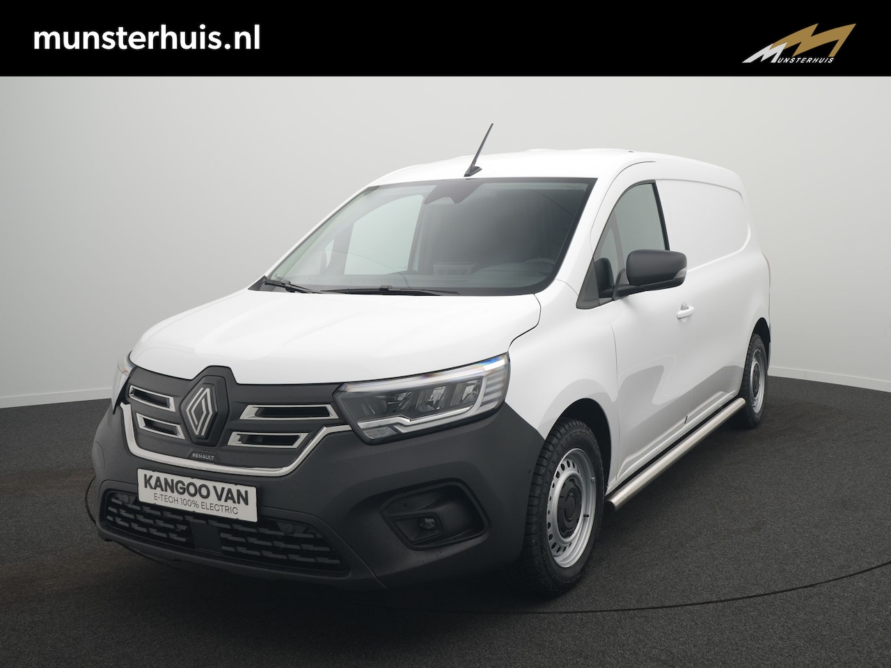 Renault Kangoo E-Tech - Advance L2 44 kWh - All Season - Vloer/Wand Pakket - Sidebars - - AutoWereld.nl
