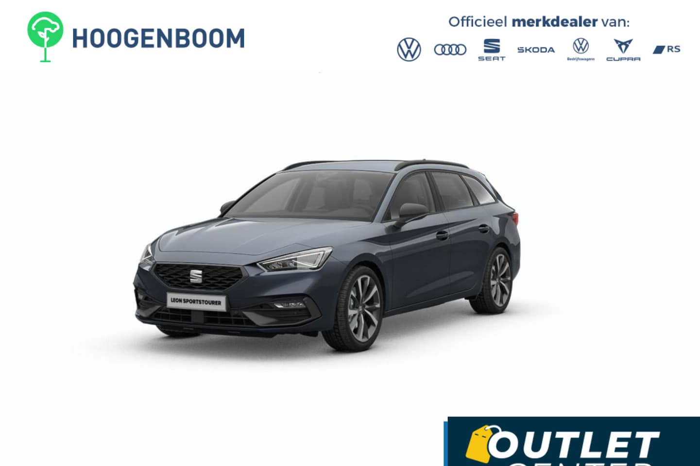 SEAT Leon Sportstourer - 1.5 eTSI DSG FR Business Intense | Navigatie | 18 inch LM velgen | Sportstoelen | Full LED - AutoWereld.nl