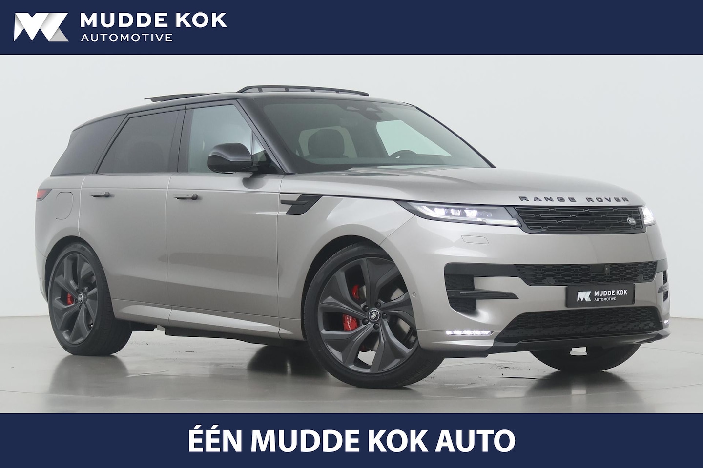 Land Rover Range Rover Sport - 3.0 P460e Dynamic HSE | Black Pack | Flux Silver | 23 Inch | Massage+Ventilatie | Trekhaak - AutoWereld.nl