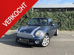 MINI Cabrio - 1.6 Cooper * Leder * Airco * Cruise * Apk 07-2026