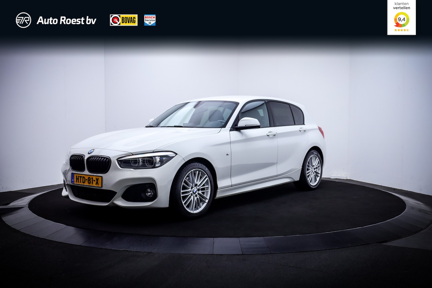 BMW 1-serie - 118i M-Sport Edition LED | LEDER | CRUISE | PARK ASSIST | NAVI | STOELVERW. | LMV - AutoWereld.nl