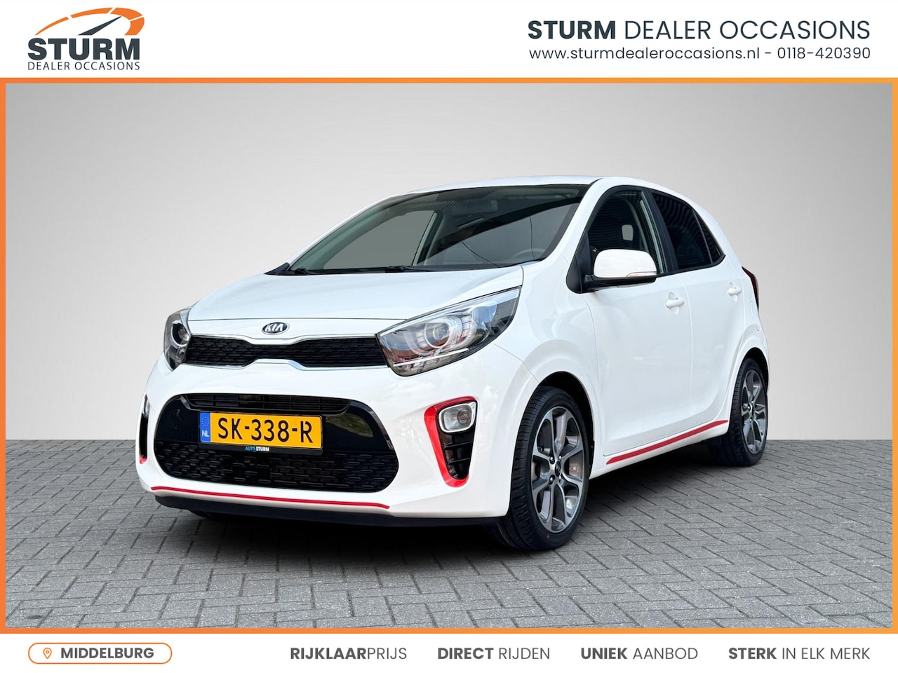 Kia Picanto - 1.0 CVVT Design Edition 1.0 CVVT Design Edition - AutoWereld.nl