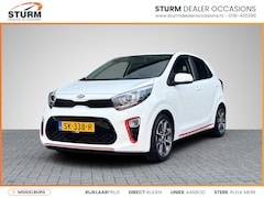 Kia Picanto - 1.0 CVVT Design Edition Lage KM-Stand | Trekhaak Afneembaar | Navigatie Full-Map | Leder |