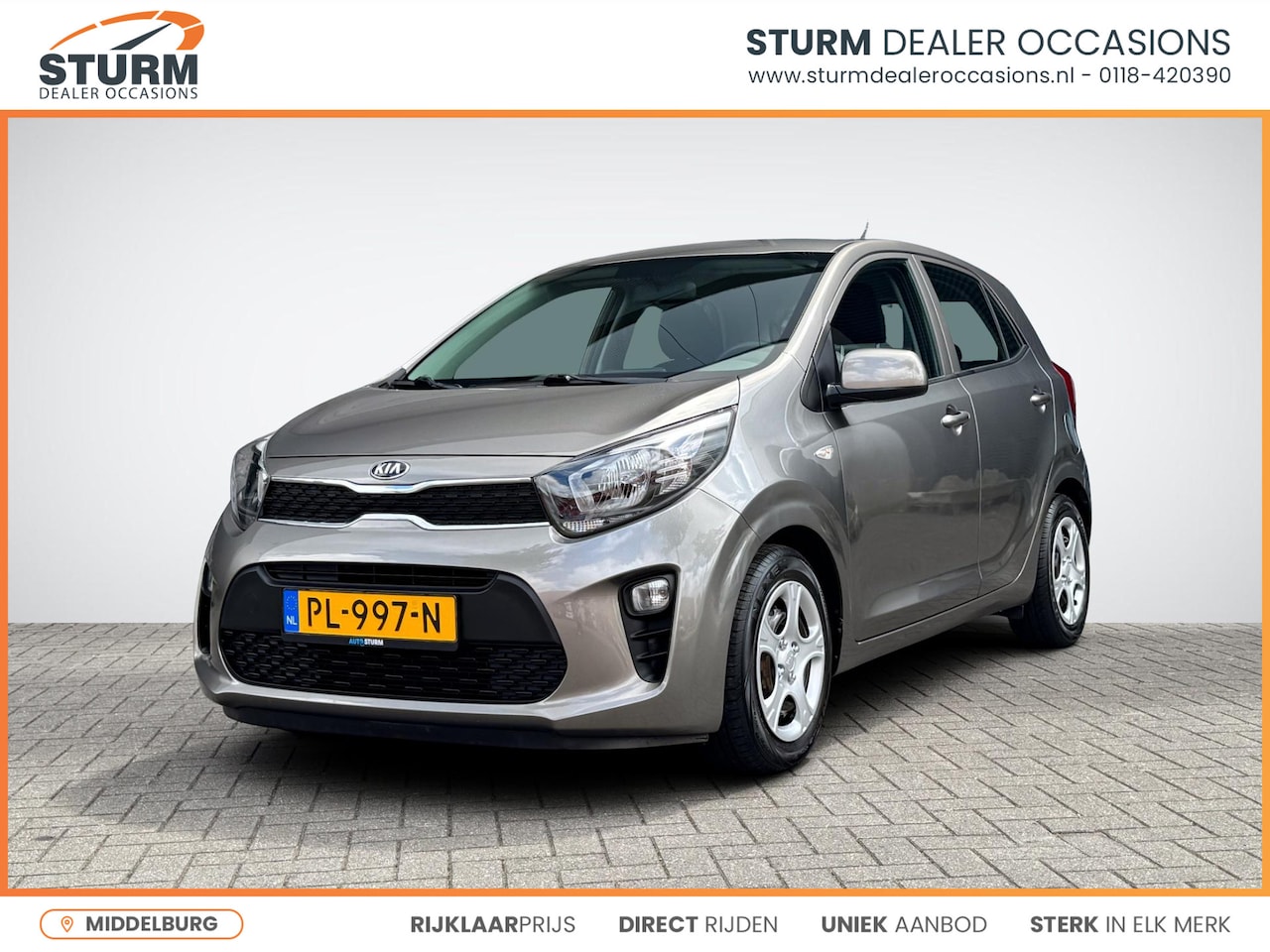 Kia Picanto - 1.0 CVVT ComfortLine 1.0 CVVT ComfortLine - AutoWereld.nl