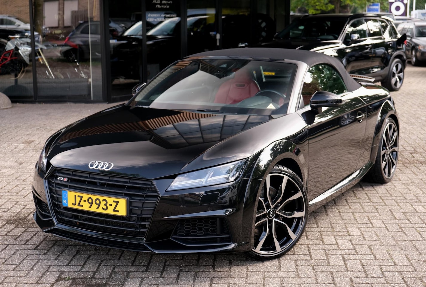 Audi TT Roadster - 2.0 TFSI TTS quattro Pro Line +/S-Line/B&O/Keyless/LaneAssist/Nieuwe Ketting! - AutoWereld.nl