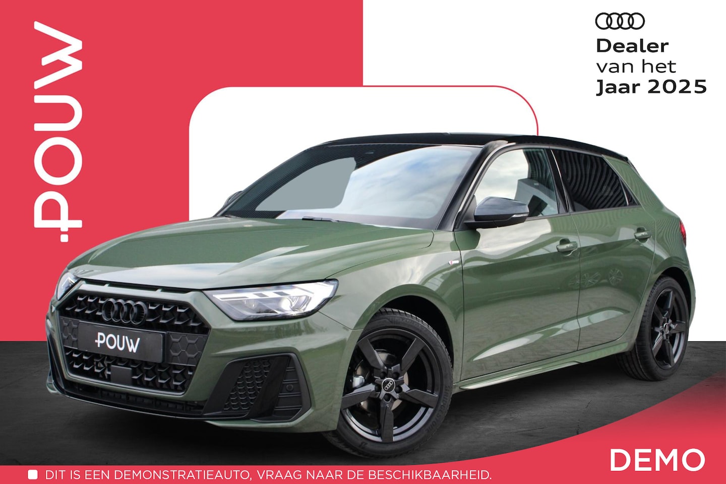 Audi A1 Sportback - 25 TFSI 95pk S-tronic S Edition | Camera | Zwart Optiek | Climate Control - AutoWereld.nl