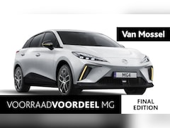 MG MG4 Electric - Luxury 64 kWh Final Edition - Carplay - Leder interieur - 360 Camera - Cruisecontrole - Cl