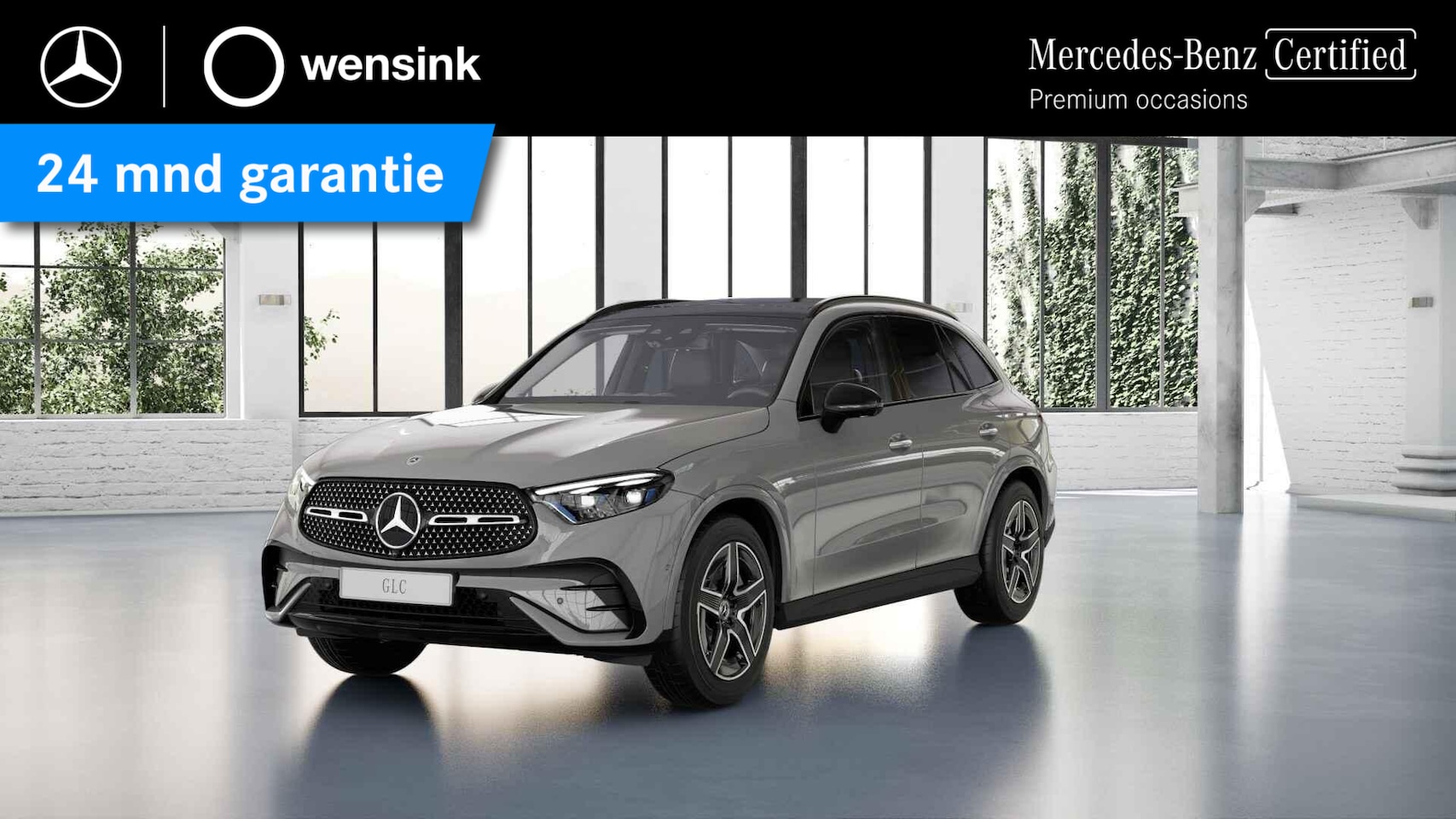 Mercedes-Benz GLC-klasse - 300e 4MATIC AMG Line | Alpin grau MANUFAKTUR | Premium plus | Winter pakket | Night pakket - AutoWereld.nl