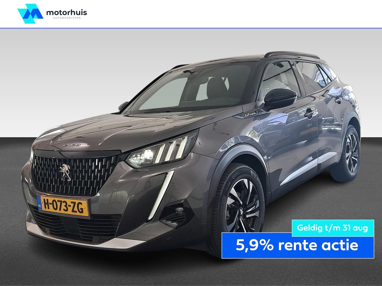 Peugeot 2008 - 130pk TURBO 'GT - Line' Sportief & compléét...!! - AutoWereld.nl