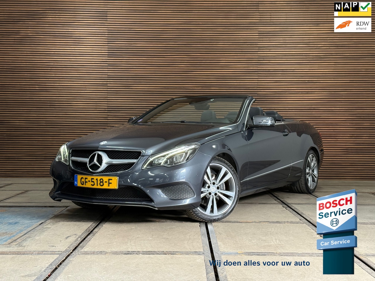 Mercedes-Benz E-klasse Cabrio - 200 Edition Sport | Leer | Airscarf | 18 inch | Carplay | AMG-Styling - AutoWereld.nl