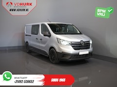 Renault Trafic - 2.0 dCi 130 pk L2 BPM VRIJ DC Dubbel Cabine LED/ 2xSchuifdeur/ Navi/ Carplay/ Camera/ PDC/