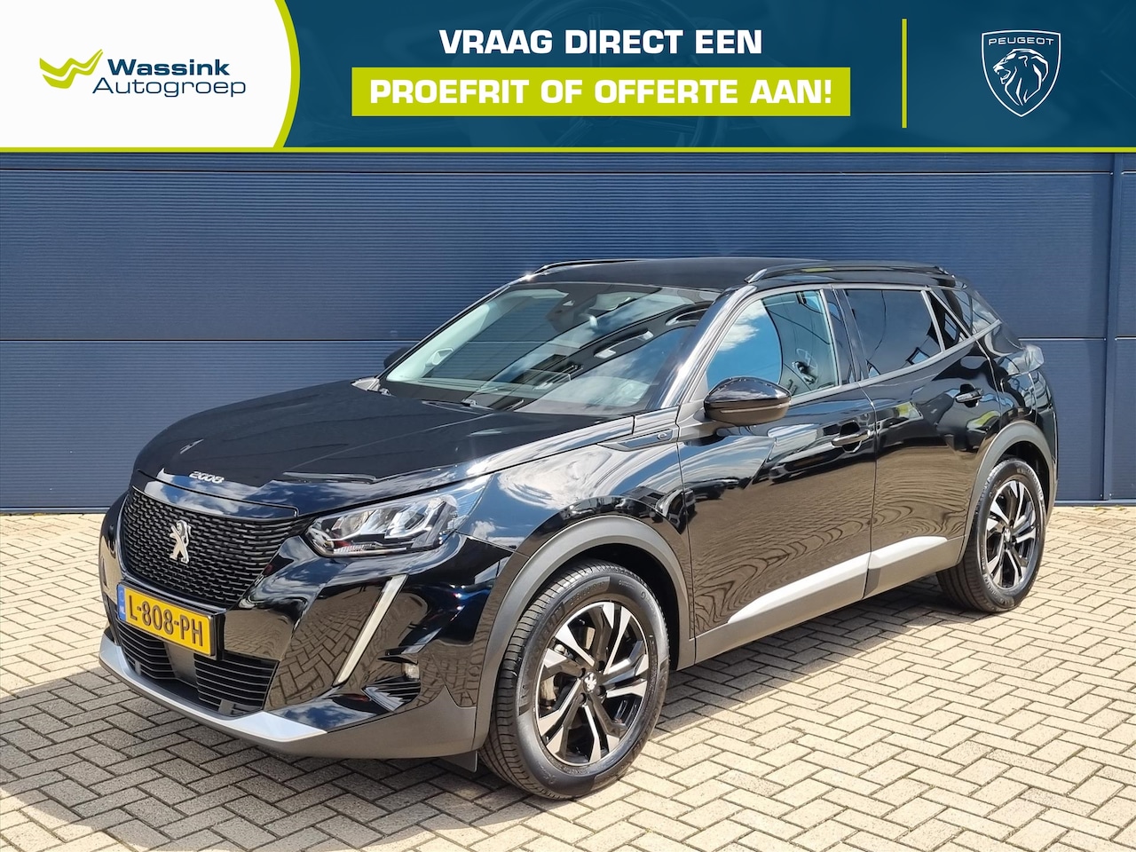 Peugeot e-2008 - EV 50kWh 136pk Blue Lease Allure | Navigatie | Camera | Climate Control | Stoelverwarming - AutoWereld.nl