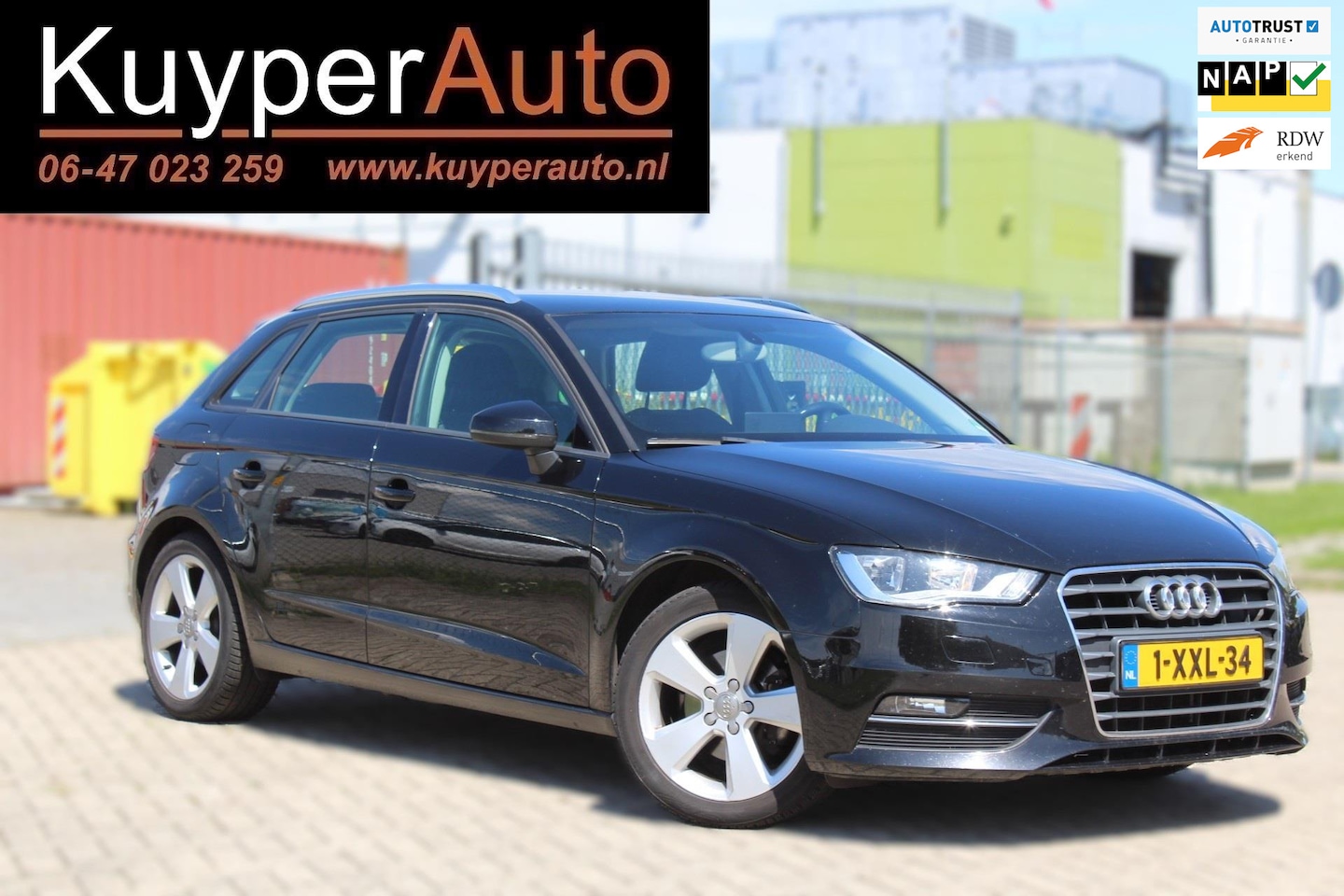Audi A3 Sportback - 1.4 TFSI Ambition Pro Line S MULTIMEDIA SENSOREN VERWARMBARE STOELEN CRUISE - AutoWereld.nl