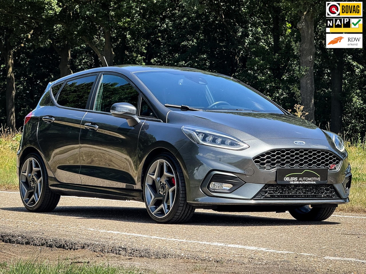 Ford Fiesta - 1.5 EcoBoost ST | H. leder | Clima | Cruise | PDC met camera | 1e eigenaar | Stoelverw. | - AutoWereld.nl