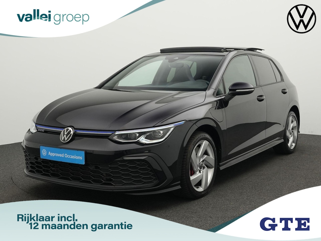 Volkswagen Golf - 1.4 245 pk DSG eHybrid GTE | Panoramadak | IQ Light | Navigatie | Adaptive Cruise | Parkee - AutoWereld.nl
