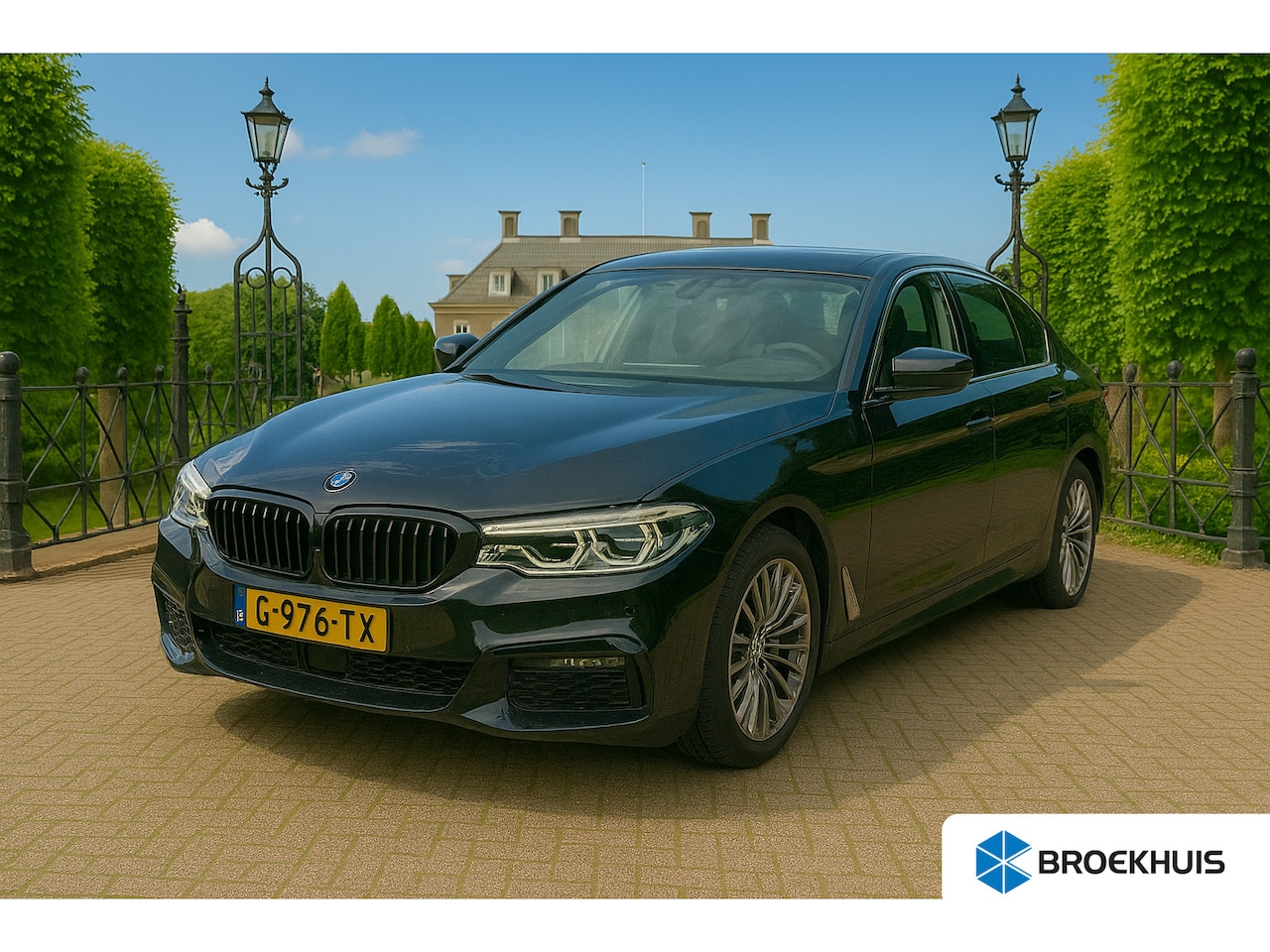 BMW 5-serie - 520d xDrive High Executive | ADAPTIVE CRUISE | ELEKTR STOEL | HEAD UP | DODE HOEK DETECTIE - AutoWereld.nl