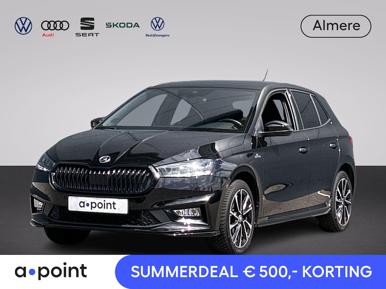Skoda Fabia - 1.0 TSI Monte Carlo 115 pk Automaat (DSG) | Verlengde garantie | Navigatie via App | Parke - AutoWereld.nl