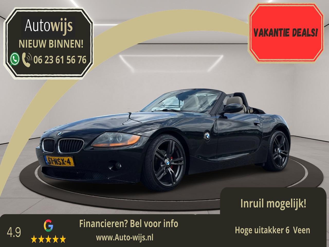 BMW Z4 Roadster - 2.5i|Leder|LM-VELG|Airco|Cruise - AutoWereld.nl