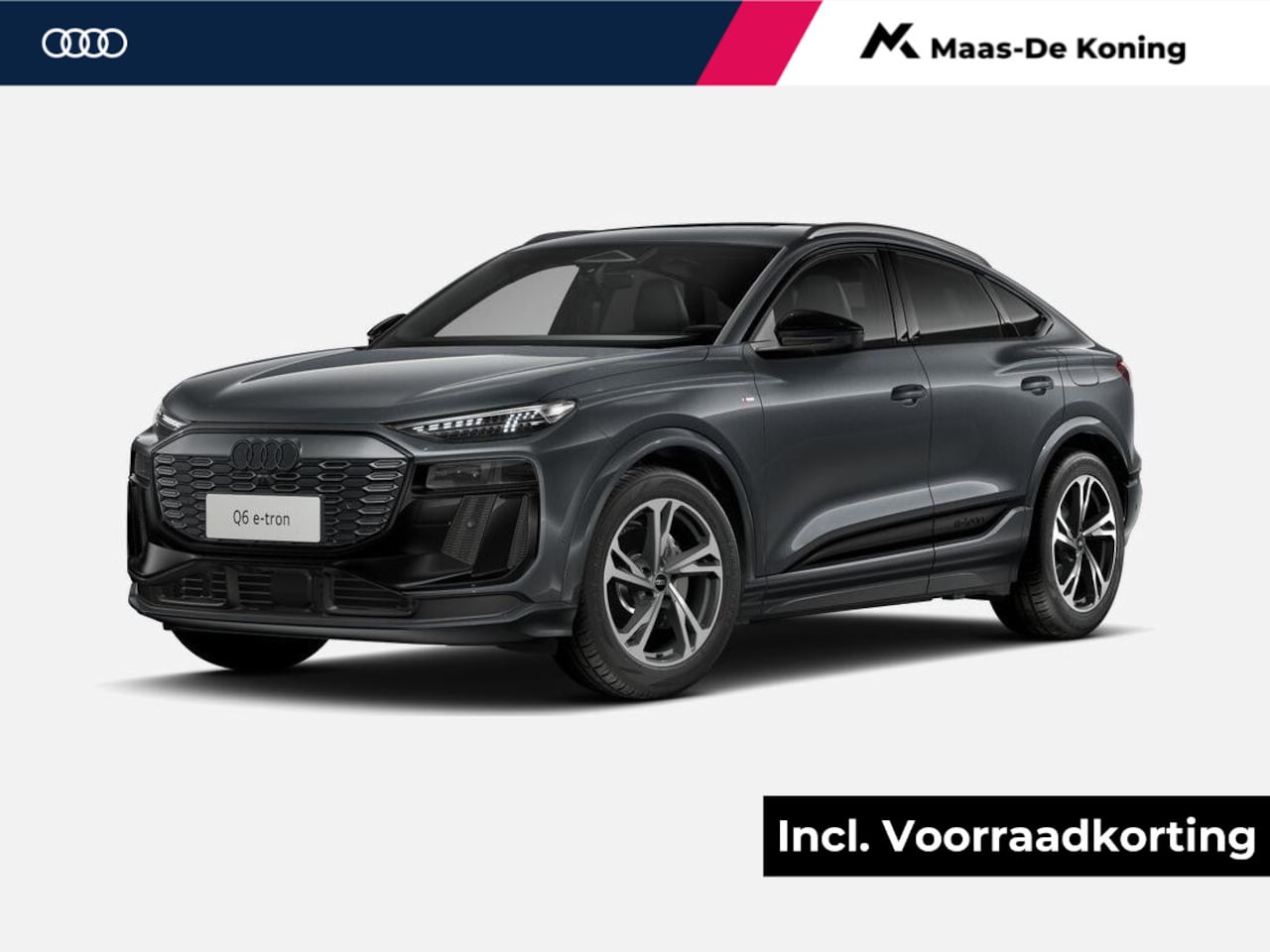 Audi Q6 Sportback e-tron - S edition performance 306 PK · Glazen panoramadak · Exterieurpakket zwart · Warmtewerend g - AutoWereld.nl