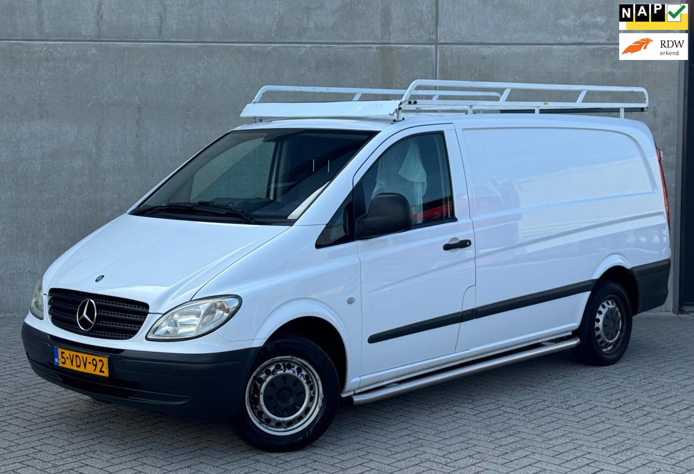 Mercedes-Benz Vito - 109 CDI 2.1 Lang 2009 Wit NIEUWE APK|NAP - AutoWereld.nl