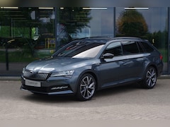 Skoda Superb Combi - 1.4 TSI iV Sportline 218 PK BNS PHEV, Trekhaak, Memory, Canton Sound, Carplay, Camera