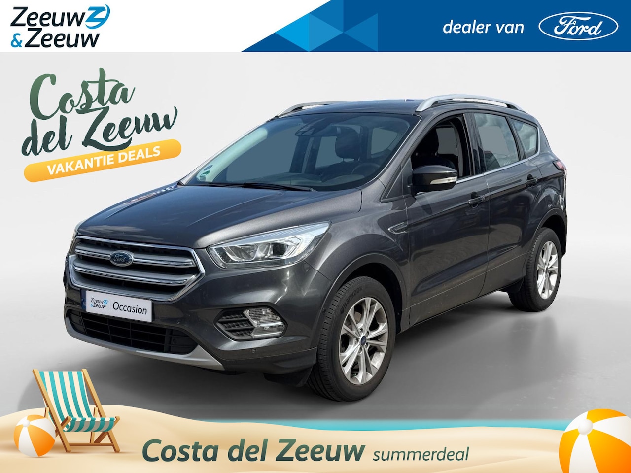 Ford Kuga - 1.5 EcoBoost Titanium | Trekhaak | BLISS | 12 Maanden garantie! - AutoWereld.nl