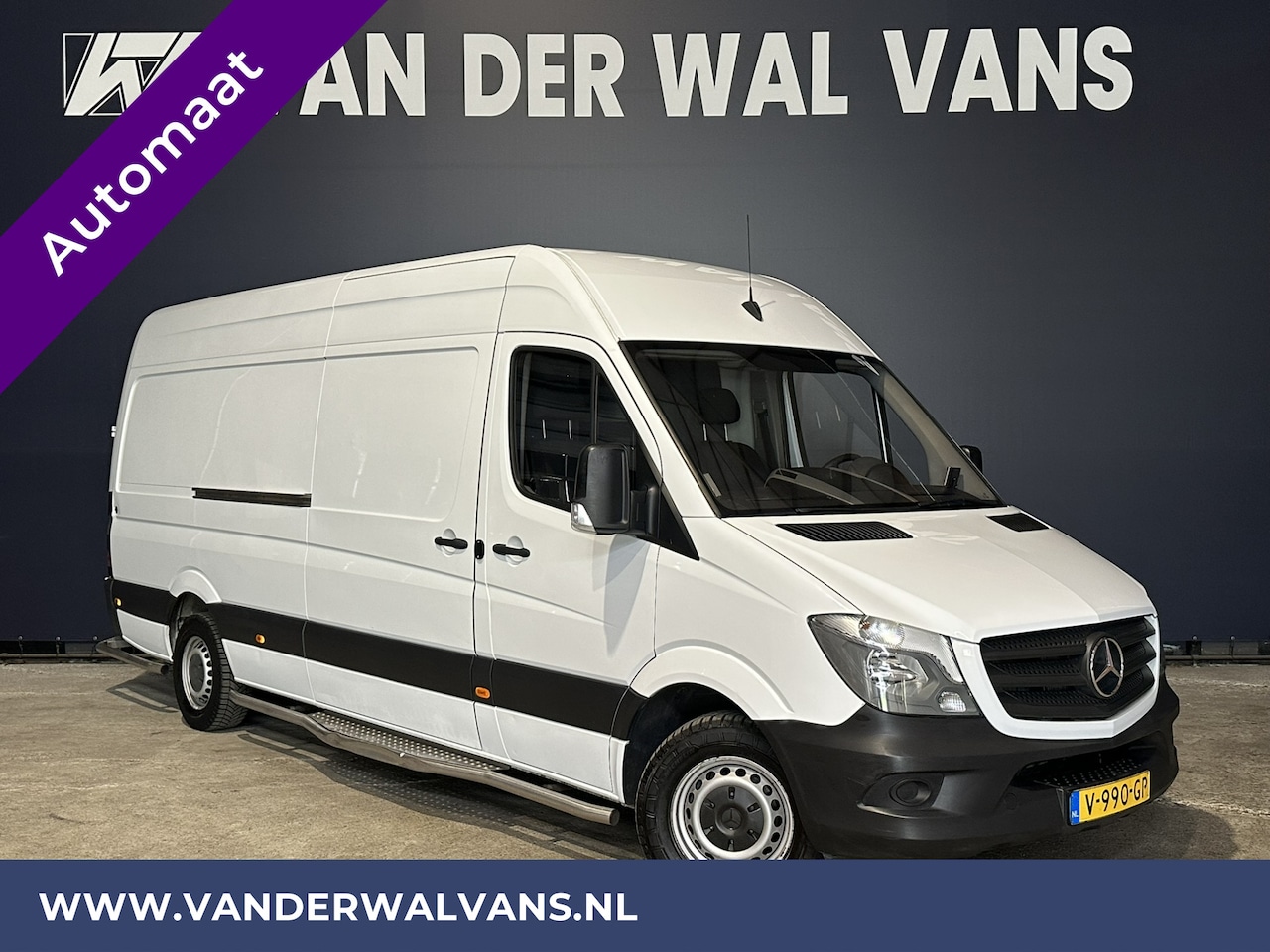 Mercedes-Benz Sprinter - 311 CDI Automaat L3H2 *POST NL inrichting* Euro6 Camera Schappen, Doorloopdeur, 270 Gr. ac - AutoWereld.nl