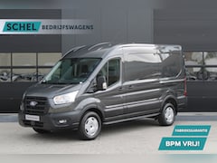 Ford Transit - 350 2.0 TDCI L2H2 Trend 165pk - Facelift - 2x Schuifdeur - Adaptive Cruise - Navigatie - B