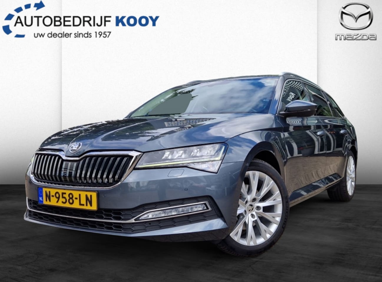 Skoda Superb Combi - 1.5 TSI Sportline Business - AutoWereld.nl