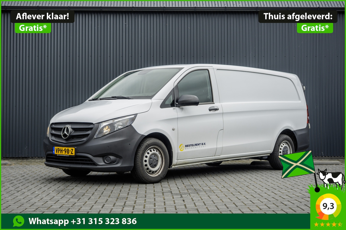 Mercedes-Benz Vito - **116 CDI L3H1 XL | 164 PK | Euro 6 | Cruise | Carplay | Airco | Camera | PDC** - AutoWereld.nl