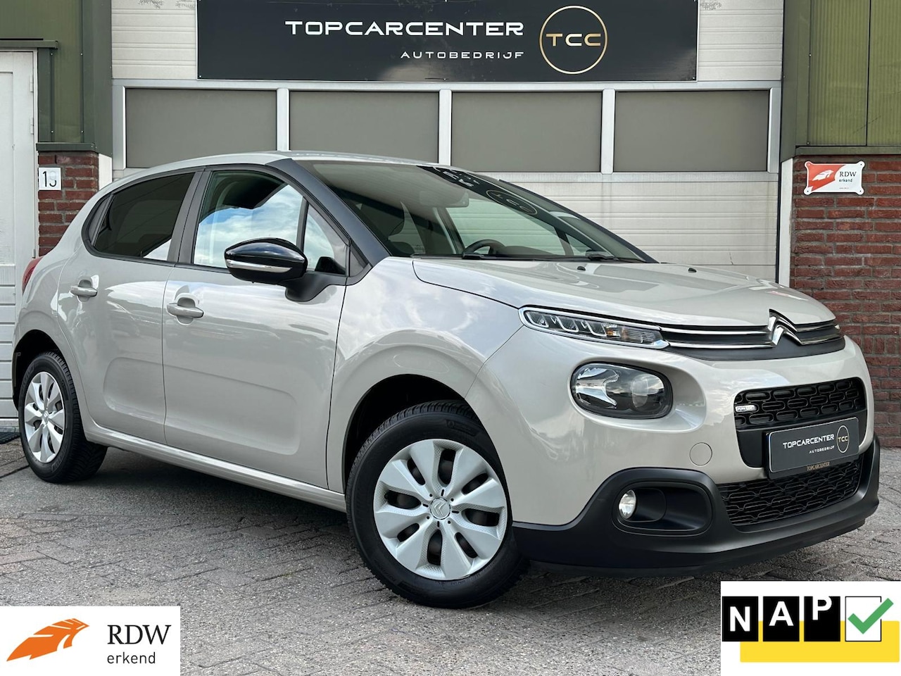 Citroën C3 - 1.2 PureTech Feel 105g/AIRCO/CRUISE/APK/NAP - AutoWereld.nl